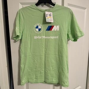 BMW Motorsport Light Green Short Sleeve Tee